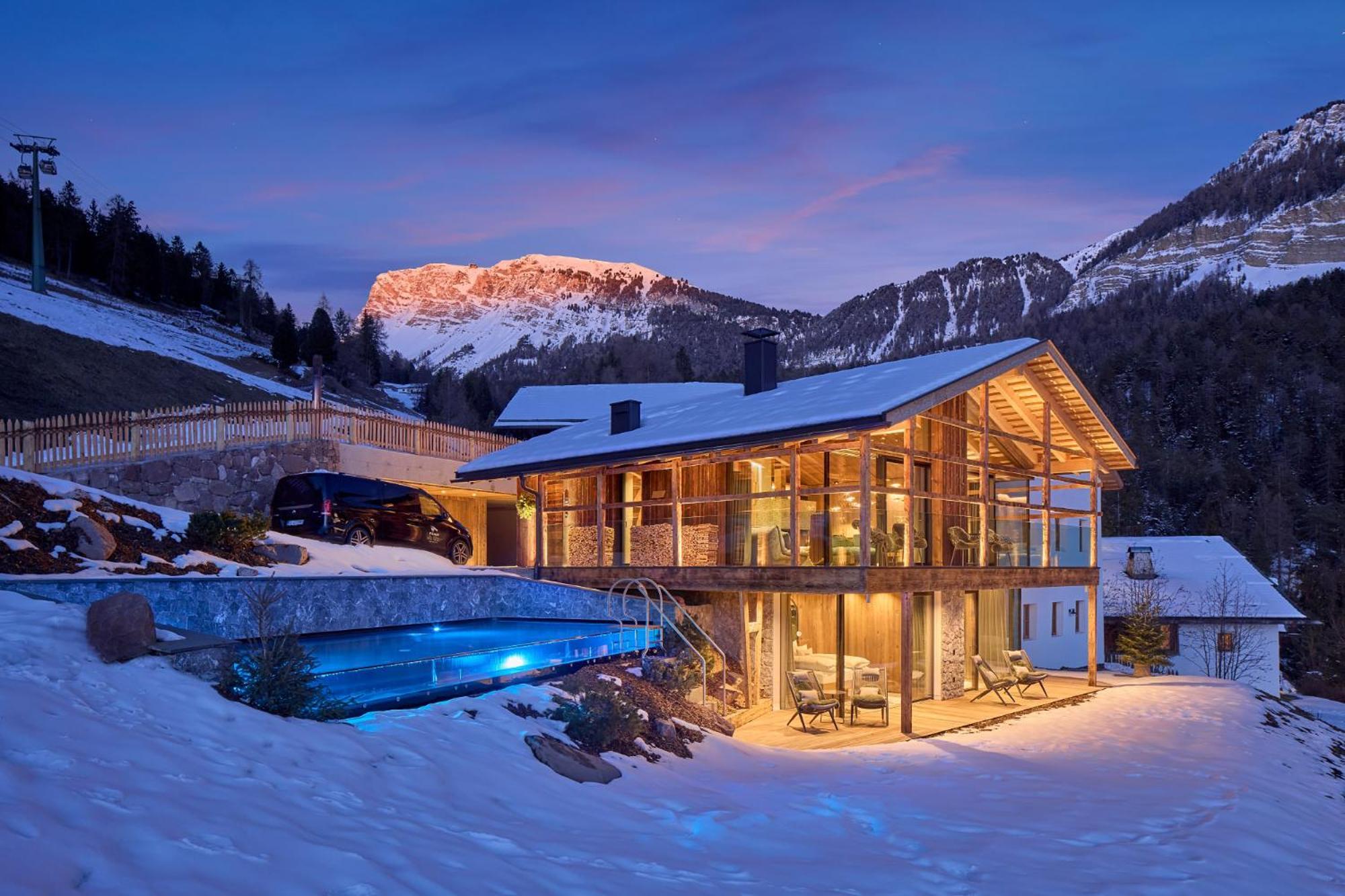 Luxury Chalet Vilaiet Ortisei Esterno foto